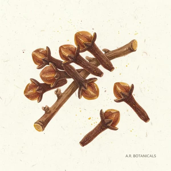 Cloves botanical illustration