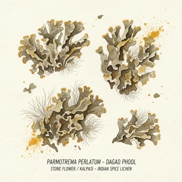 Stone Flower botanical illustration