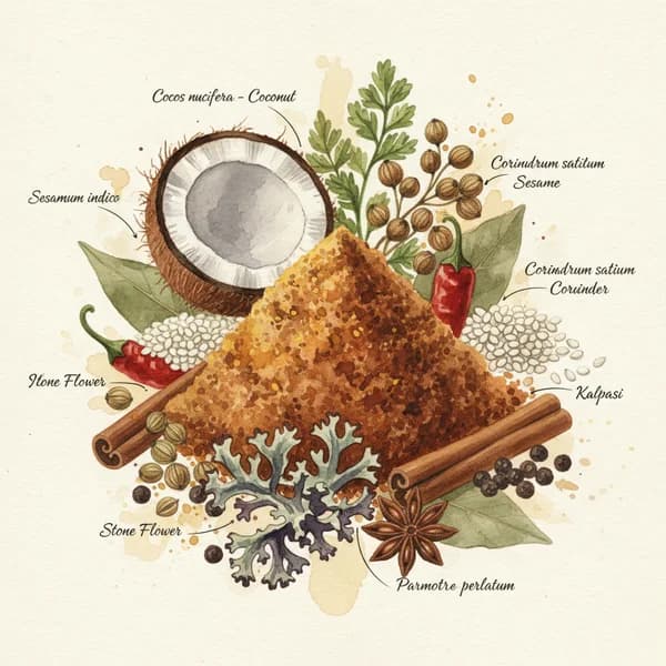 Goda Masala botanical illustration